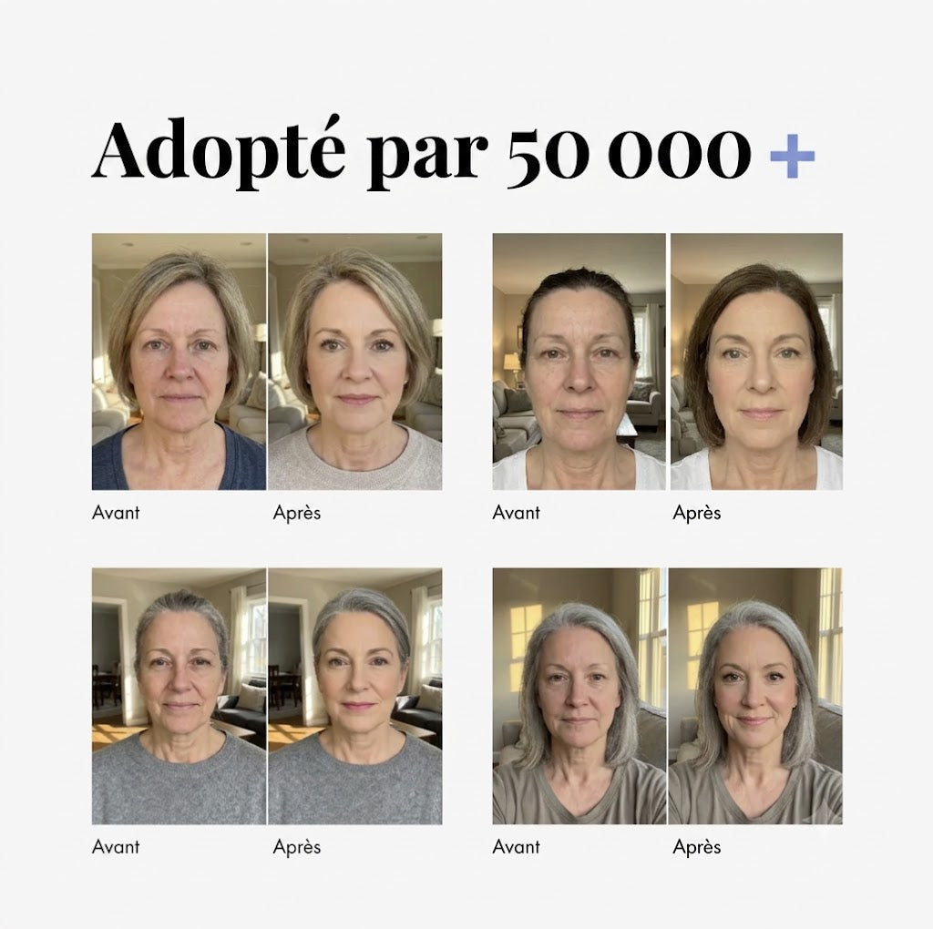 Fond de teint à changement de couleur