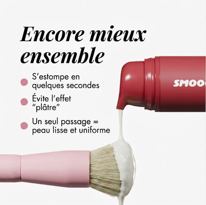 Fond de teint à changement de couleur