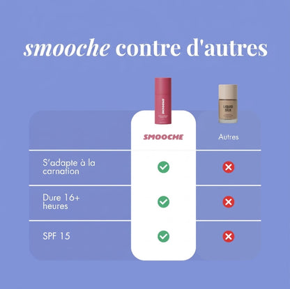 Fond de teint à changement de couleur